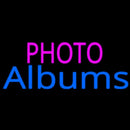 Pink Photo Blue Albums Handmade Art Neon Sign
