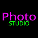 Pink Photo Studio Handmade Art Neon Sign
