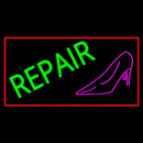 Pink Sandal Green Repair Handmade Art Neon Sign