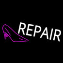 Pink Sandal Logo Repair Handmade Art Neon Sign