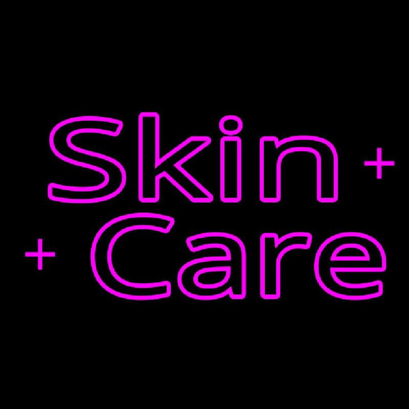 Pink Skin Care Handmade Art Neon Sign