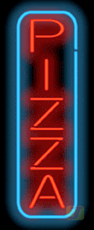 Pizza  Handmade Art Neon Sign