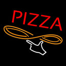 Pizza With Logo Handmade Art Neon Sign