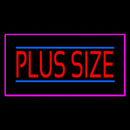 Plus Size Pink Border Handmade Art Neon Sign
