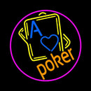 Poker 2 Handmade Art Neon Sign