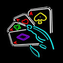 Poker Ace Lucky Beer Bar Handmade Art Neon Sign