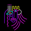 Poker Icon Handmade Art Neon Sign