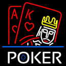 Poker With Border Handmade Art Neon Sign