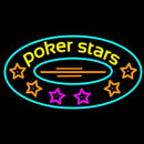 Pokers Stars 2 Handmade Art Neon Sign