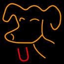 Pooch Freestanding Handmade Art Neon Sign