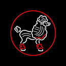 Poodle 1 Handmade Art Neon Sign