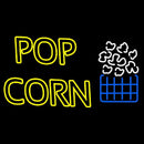 Popcorn Yellow With Logo Handmade Art Neon Sign