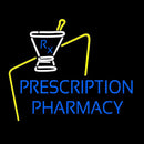 Prescription Pharmacy Handmade Art Neon Sign
