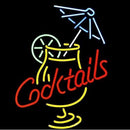 Professional Cocktail And Martini Umbrella Cup Beer Bar Real Gift Fast Ship Handmade Art Neon Sign