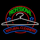 Professional Natural Cleaners Handmade Art Neon Sign
