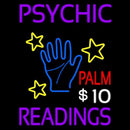 Psychic Palm Readings Handmade Art Neon Sign