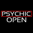 Psychic Red Border Open Handmade Art Neon Sign