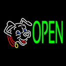 Puppies Open 2 Handmade Art Neon Sign