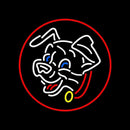 Puppies Open Handmade Art Neon Sign