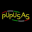 Pupusas Handmade Art Neon Sign
