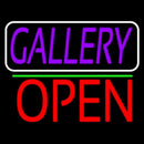 Purle Gallery With Open 1 Handmade Art Neon Sign