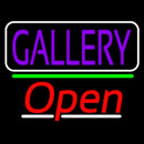 Purle Gallery With Open 3 Handmade Art Neon Sign