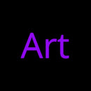 Purple Art Handmade Art Neon Sign