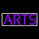 Purple Arts With Border 1 Handmade Art Neon Sign