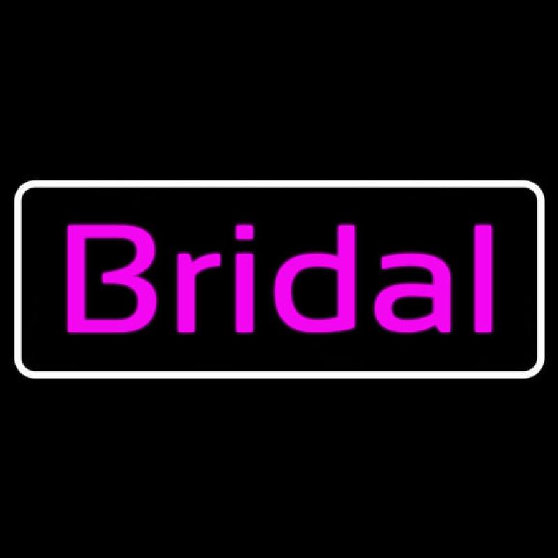 Purple Bridal Cursive Handmade Art Neon Sign