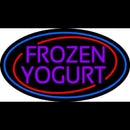 Purple Frozen Yogurt Handmade Art Neon Sign