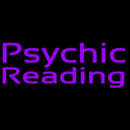 Purple Psychic Reading Handmade Art Neon Sign
