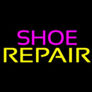 Purple Shoe Yellow Repair Handmade Art Neon Sign