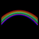 Rainbow Blank Handmade Art Neon Sign