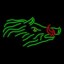 Razorback Logo Handmade Art Neon Sign