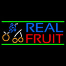 Real Fruit Smoothies Handmade Art Neon Sign