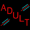 Red Adult Handmade Art Neon Sign