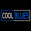 Red And Blue Border Cool Blues Handmade Art Neon Sign