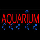 Red Aquarium Handmade Art Neon Sign