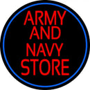 Red Army And Navy Store Handmade Art Neon Sign