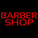 Red Barber Shop Handmade Art Neon Sign