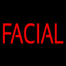 Red Block Facial Handmade Art Neon Sign