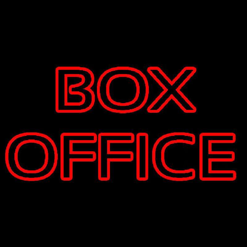 Red Box Office Handmade Art Neon Sign