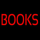 Red Books Handmade Art Neon Sign