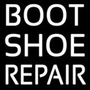 Red Boot Shoe Repair Handmade Art Neon Sign