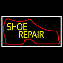 Red Boot Yellow Shoe Repair Handmade Art Neon Sign