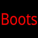 Red Boots Handmade Art Neon Sign
