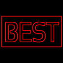 Red Border Best Handmade Art Neon Sign