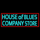 Red Border House Of Blues Company Store Handmade Art Neon Sign