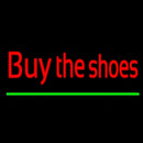 Red Buy The Shoes Handmade Art Neon Sign