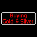Red Buying Gold And Silver White Border Block Handmade Art Neon Sign
